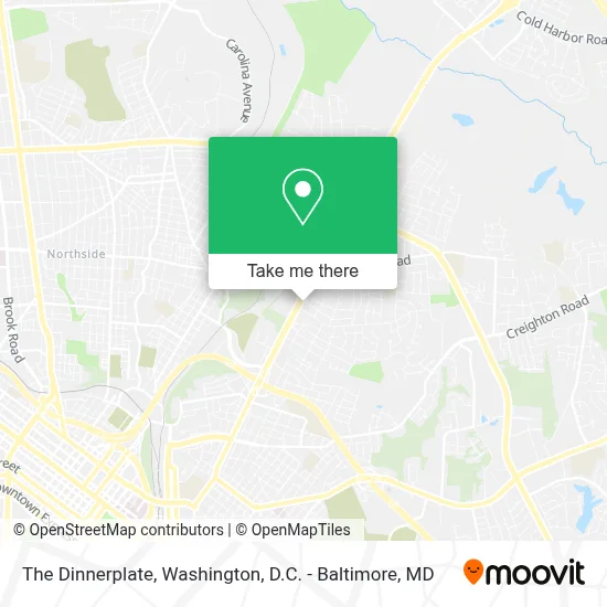 The Dinnerplate map