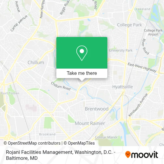 Rojani Facilities Management map