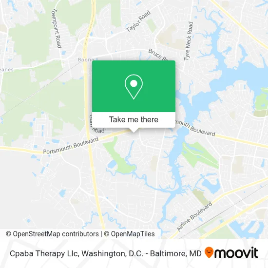Cpaba Therapy Llc map