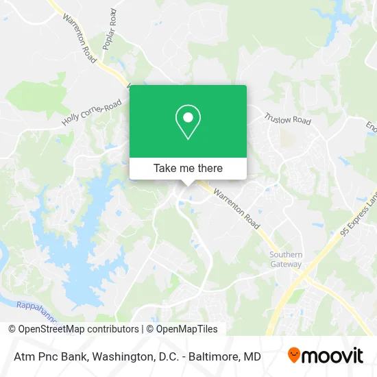 Atm Pnc Bank map