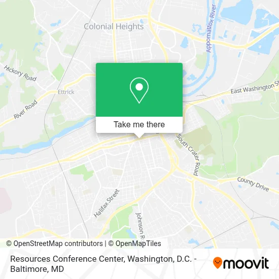 Resources Conference Center map