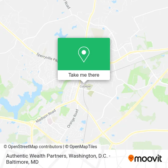 Authentic Wealth Partners map