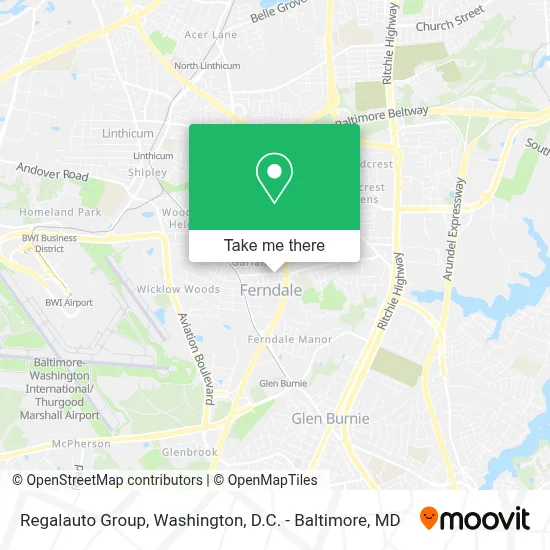 Regalauto Group map