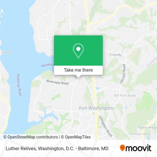 Luther Relives map