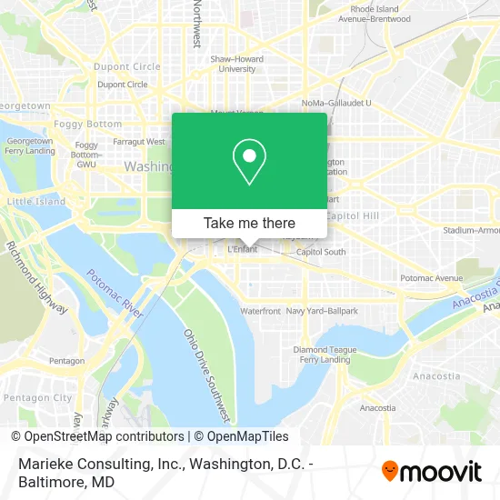 Marieke Consulting, Inc. map