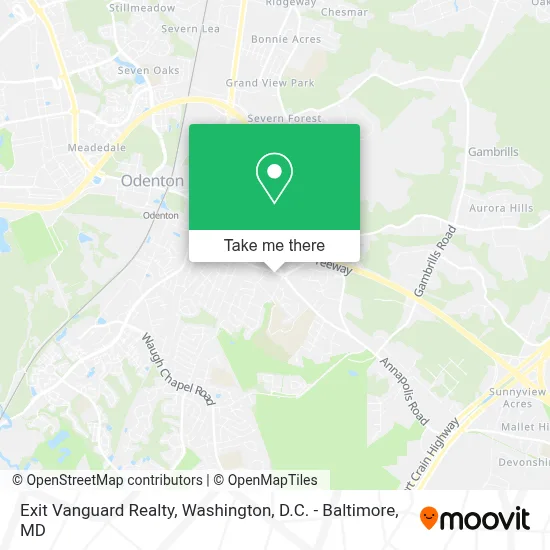 Exit Vanguard Realty map