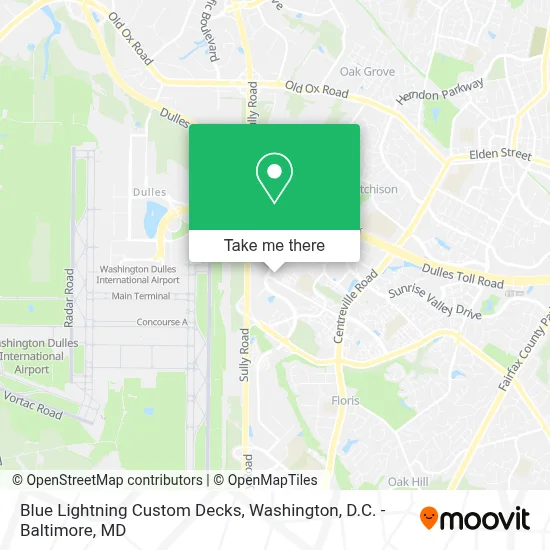 Blue Lightning Custom Decks map