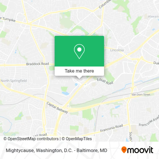 Mightycause map