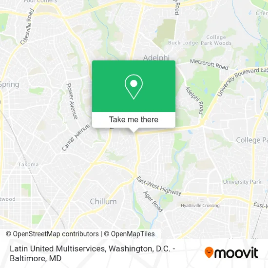 Latin United Multiservices map