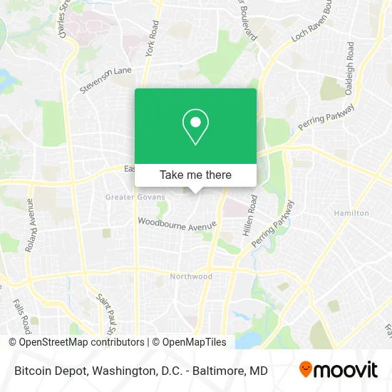 Bitcoin Depot map