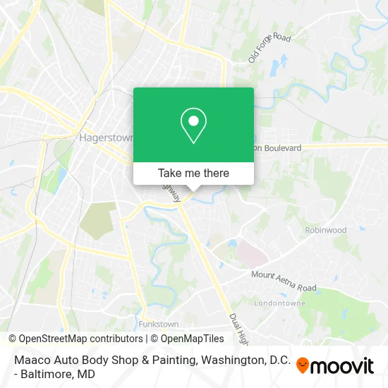 Maaco Auto Body Shop & Painting map