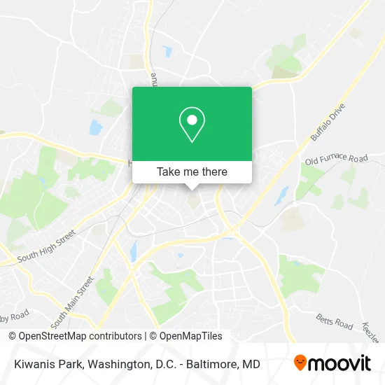 Kiwanis Park map