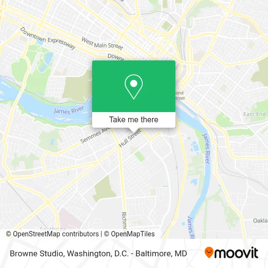 Browne Studio map