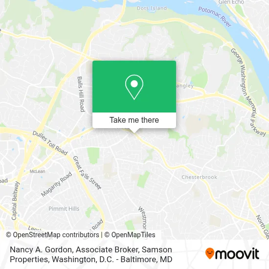 Nancy A. Gordon, Associate Broker, Samson Properties map