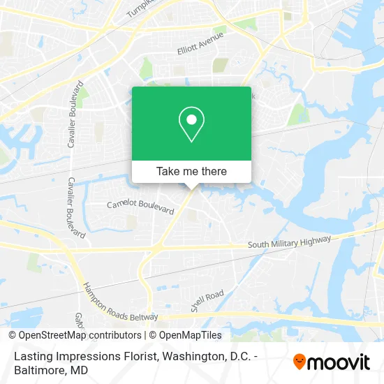 Lasting Impressions Florist map