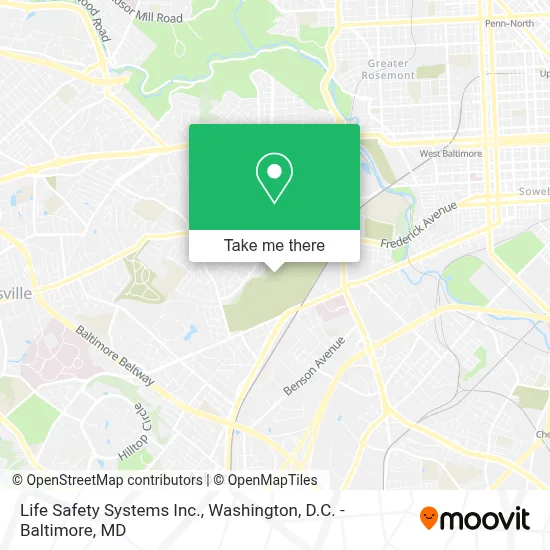 Life Safety Systems Inc. map