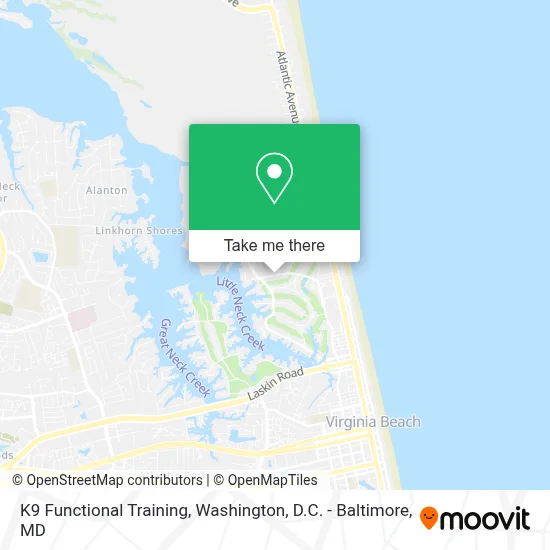 K9 Functional Training map