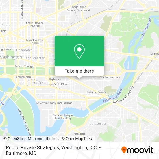 Public Private Strategies map