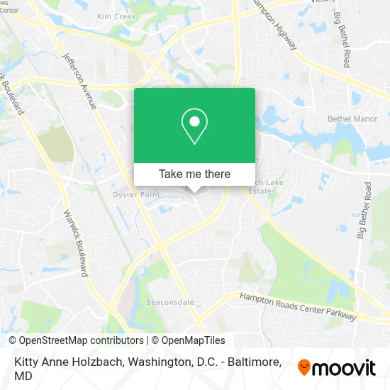 Kitty Anne Holzbach map