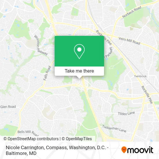 Nicole Carrington, Compass map