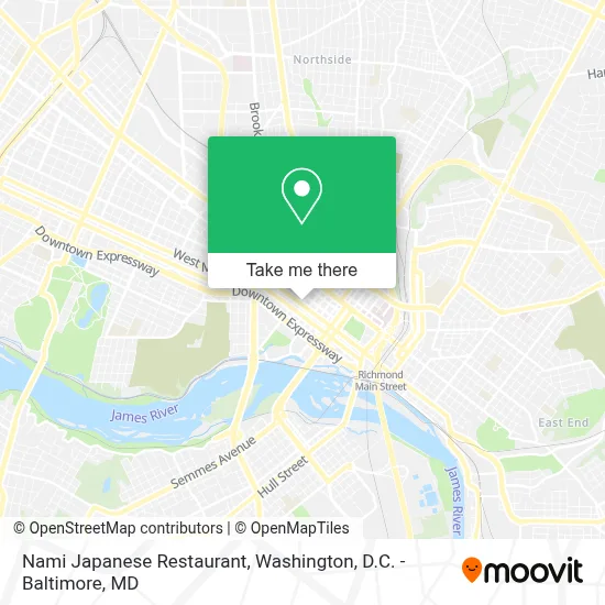 Nami Japanese Restaurant map