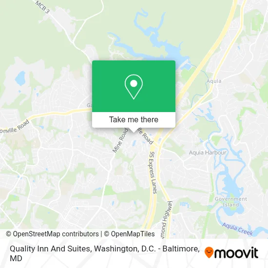 Quality Inn And Suites map