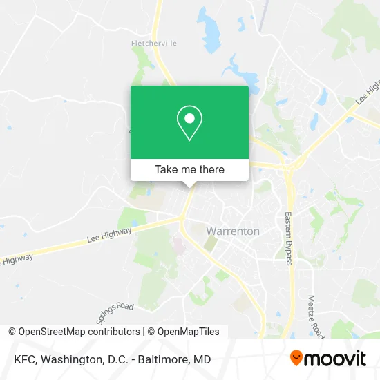 Kfc map
