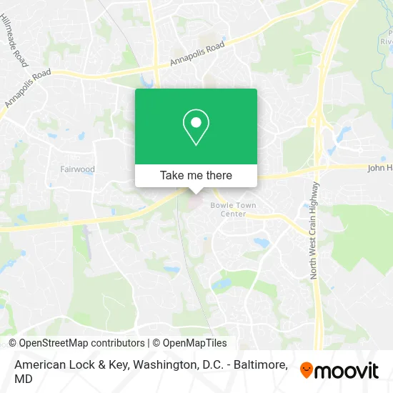 American Lock & Key map