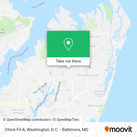 Chick-Fil-A map