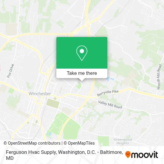 Ferguson Hvac Supply map