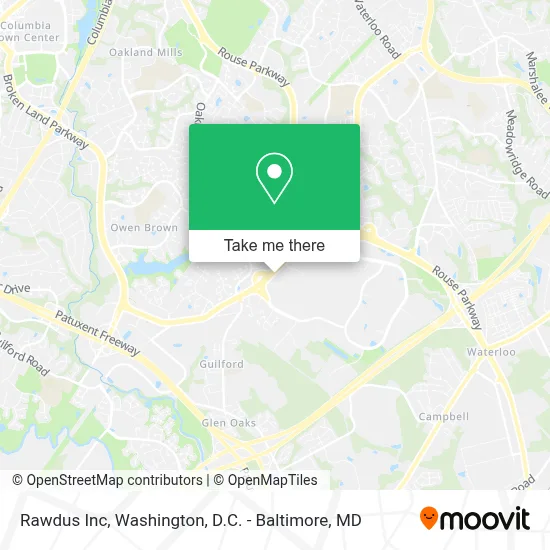 Rawdus Inc map