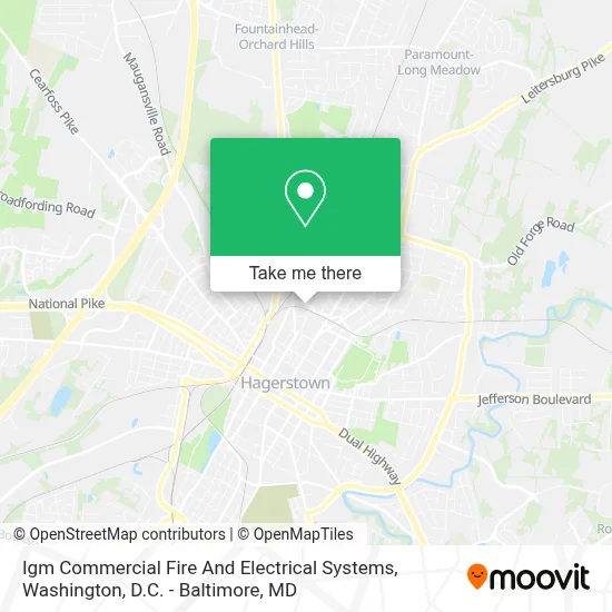 Igm Commercial Fire And Electrical Systems map