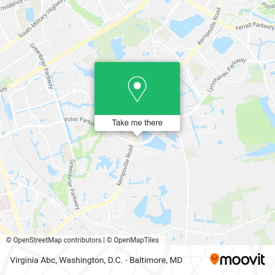 Virginia Abc map