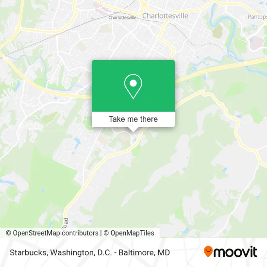Starbucks map