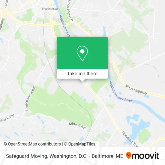 Safeguard Moving map