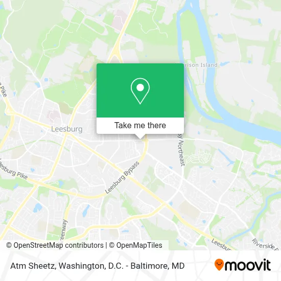 Atm Sheetz map
