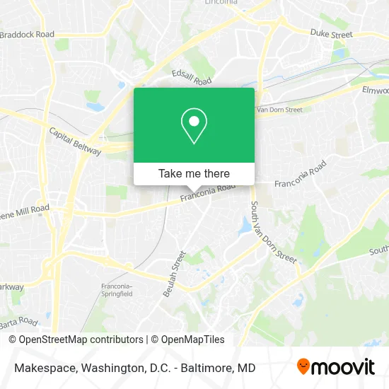 Makespace map