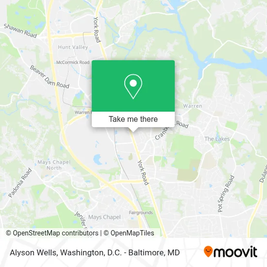 Alyson Wells map