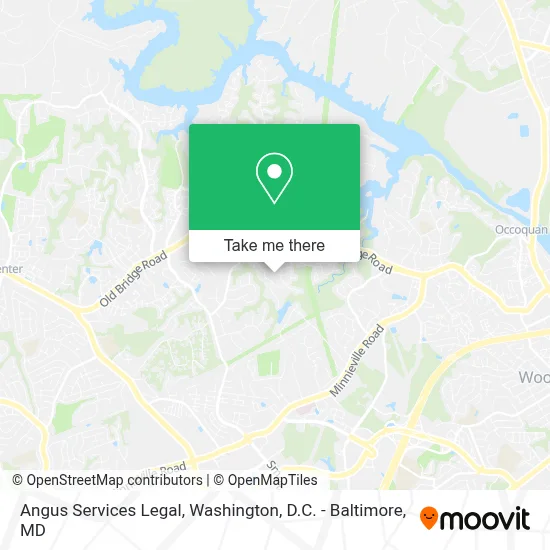 Angus Services Legal map