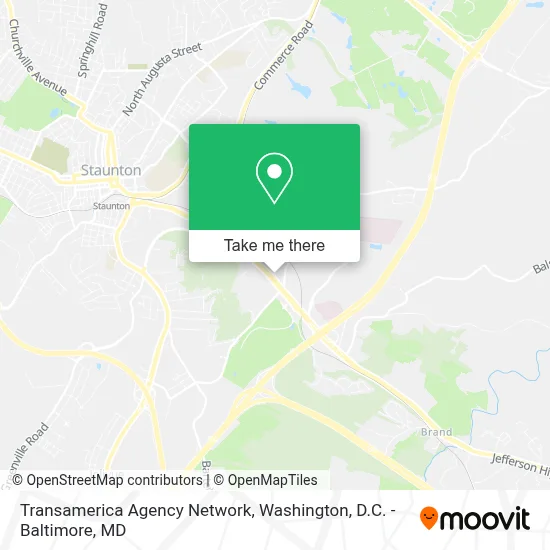 Transamerica Agency Network map