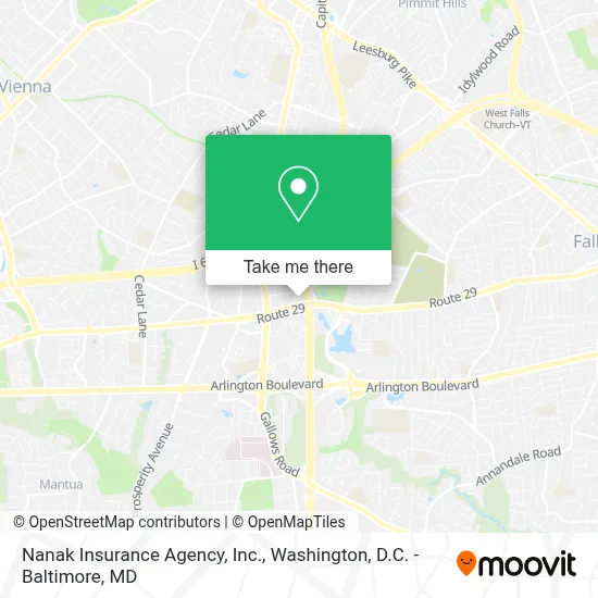 Nanak Insurance Agency, Inc. map