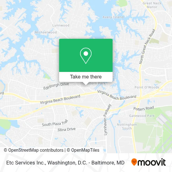 Etc Services Inc. map