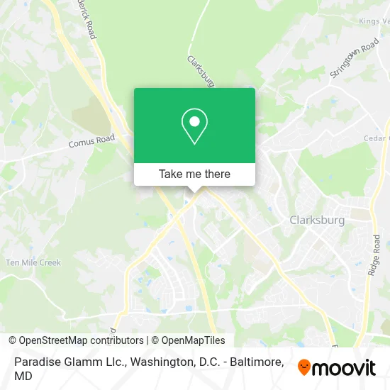 Paradise Glamm Llc. map