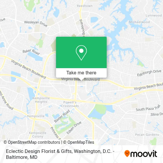 Eclectic Design Florist & Gifts map
