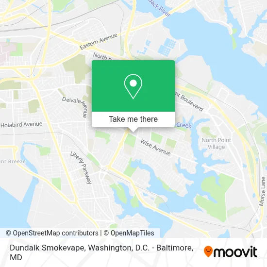 Dundalk Smokevape map