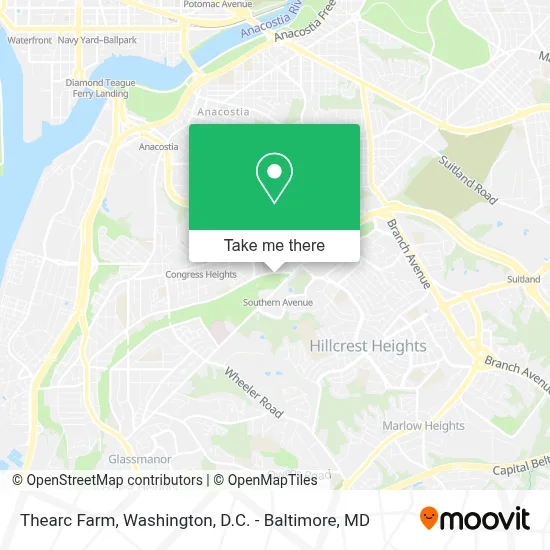 Thearc Farm map