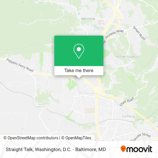 Straight Talk map