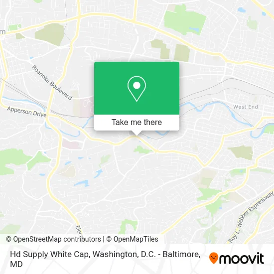Hd Supply White Cap map