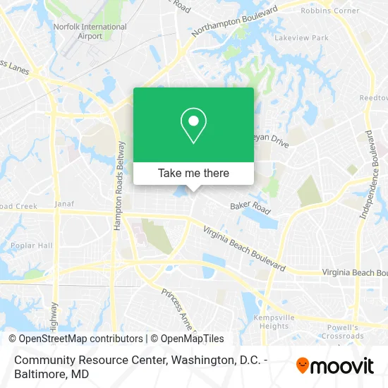 Community Resource Center map