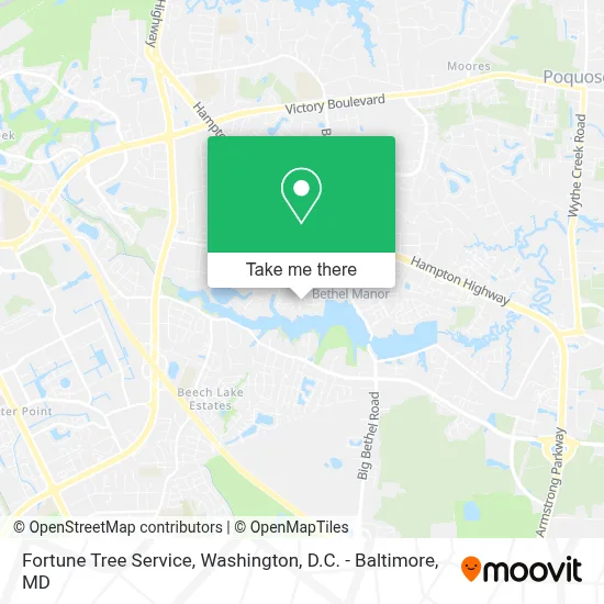 Fortune Tree Service map